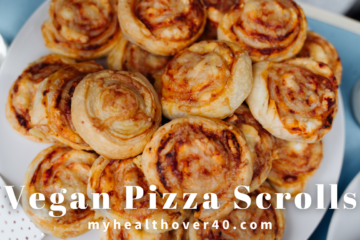 Vegan pizza scrolls